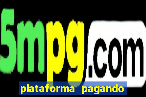 plataforma pagando no cadastro tigre